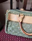 Louis Vuitton Vintage Green Denim Neo Speedy (2006)