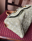 Louis Vuitton Vintage Green Denim Neo Speedy (2006)