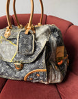 Louis Vuitton Monogram Denim Patchwork Bowly (2007)
