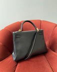 Hermès Kelly 32 In Black Ardennes (2001)