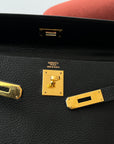 Hermès Kelly 32 In Black Ardennes (2001)