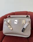 Hermès Jypsiere 28 In Gris Tourterelle Clemence (2015)
