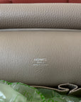 Hermès Jypsiere 28 In Gris Tourterelle Clemence (2015)