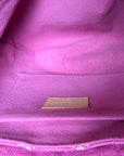 Louis Vuitton Pink Denim Monogram Pleaty (2006)