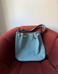 Hermès So Kelly 26 In Bleu Lin Togo (2009)