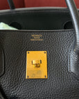 Hermès JPG Shoulder Birkin 42 In Black Togo (2009)