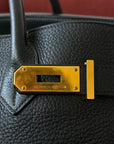 Hermès JPG Shoulder Birkin 42 In Black Togo (2009)