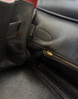 Hermès JPG Shoulder Birkin 42 In Black Togo (2009)
