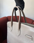 Hermès Birkin 35 In Gris Tourterelle Togo (2008)