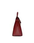 Hermès Kelly 32 Sellier In Rouge Casaque Epsom Leather (2007)