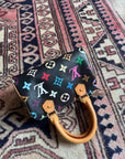 Louis Vuitton x Takashi Murakami Vintage Black Multicolour Nano Speedy (2003)
