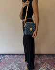 Louis Vuitton Vintage Denim Crossbody Camera Bag (2007)