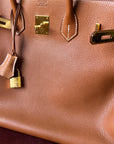 Hermès Birkin 35 In Fauve Barenia (2018)