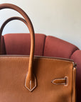 Hermès Birkin 35 In Fauve Barenia (2018)