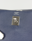 Hermès Kelly 40 In Bleu De Prusse Clemence Leather (2009)