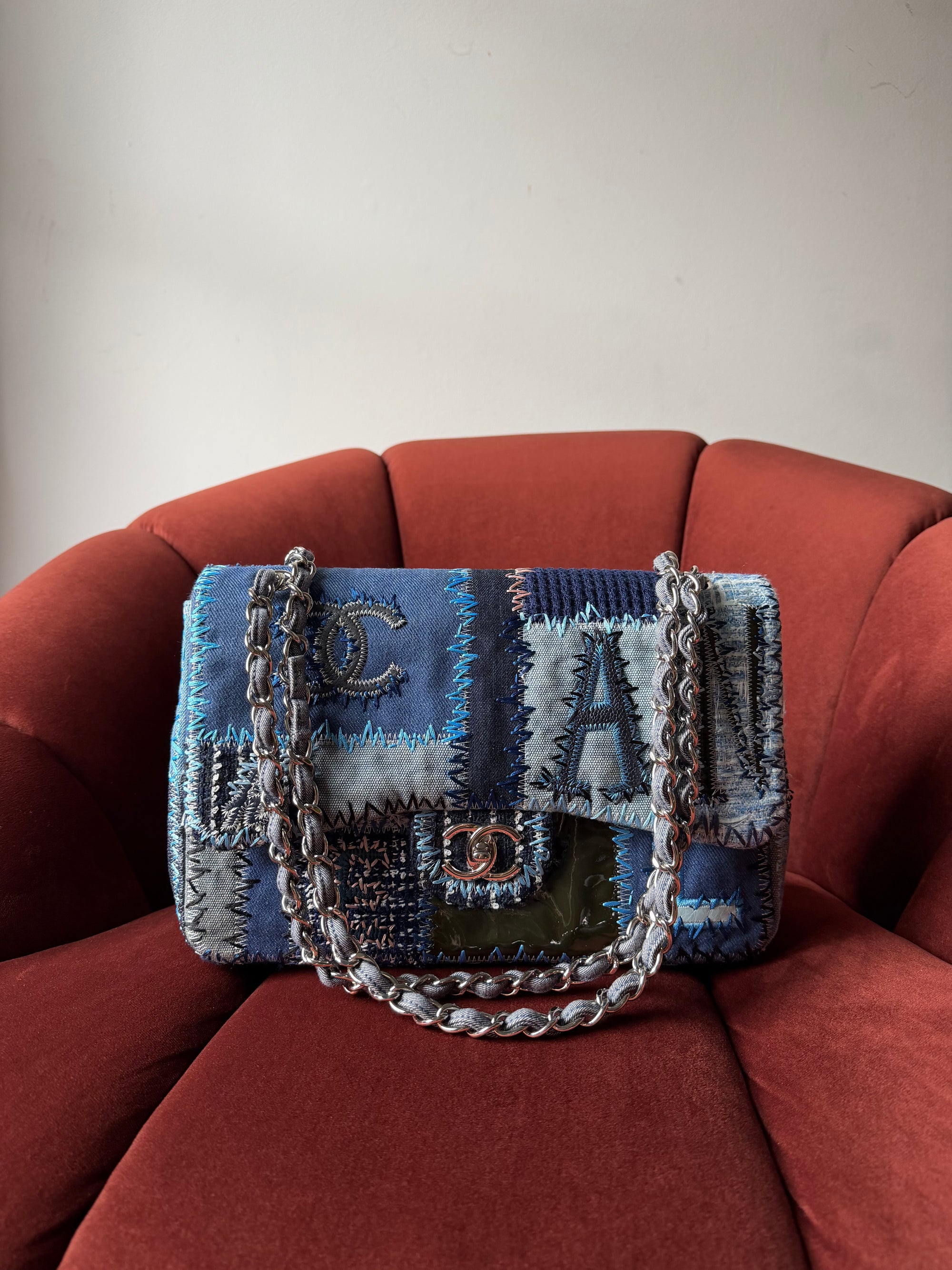 Chanel Jumbo Patchwork Single Flap (2014-15)
