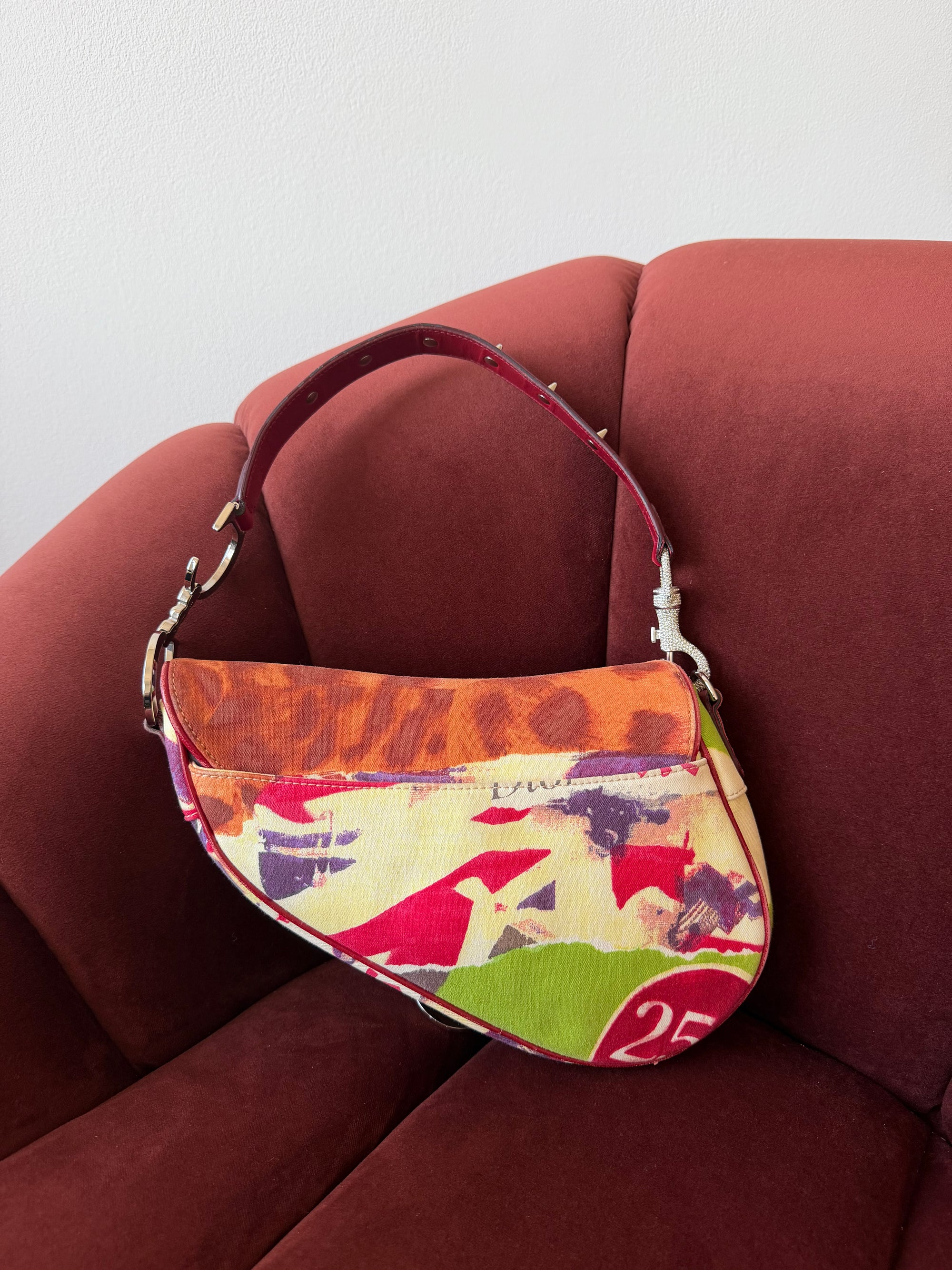 Dior By John Galliano Limited Edition Victim Saddle Bag (2003)