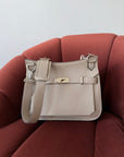 Hermès Jypsiere 28 In Gris Tourterelle Clemence (2015)
