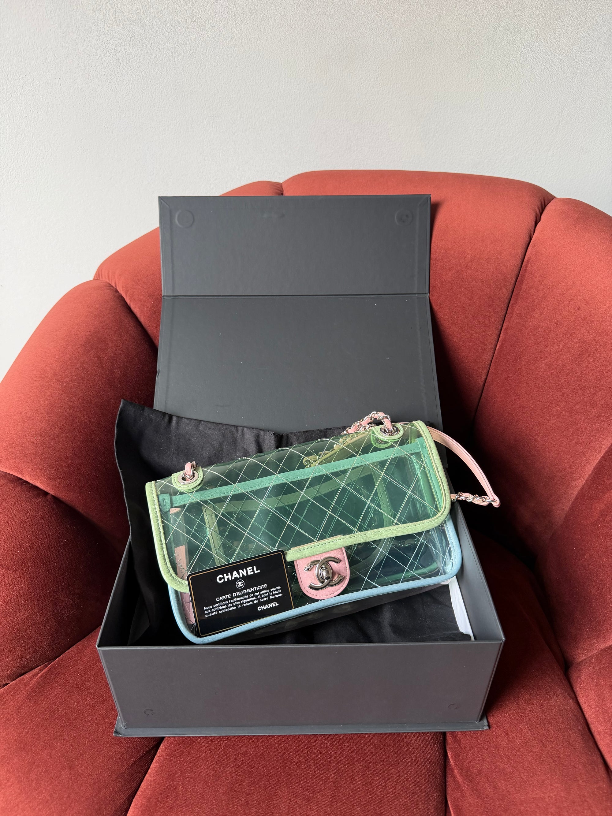 Chanel Medium PVC Coco Splash Flap (2018)