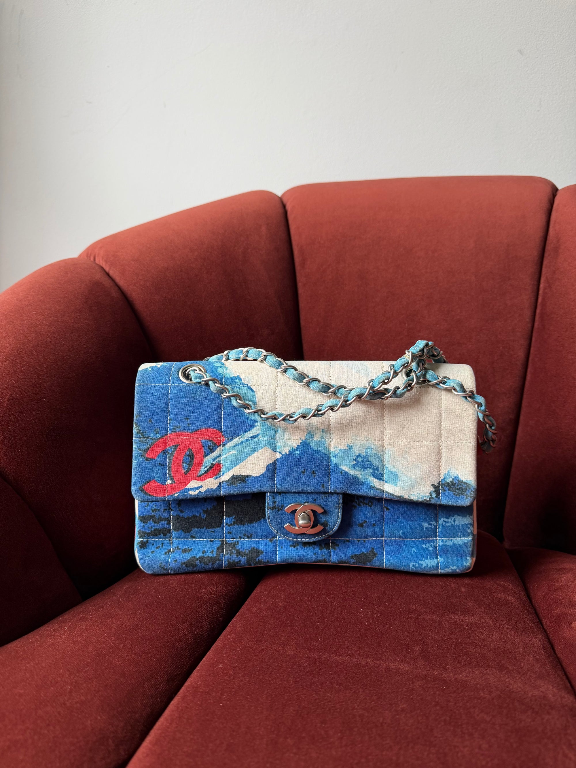 Chanel CC Beach Surf Line Flap (2002)