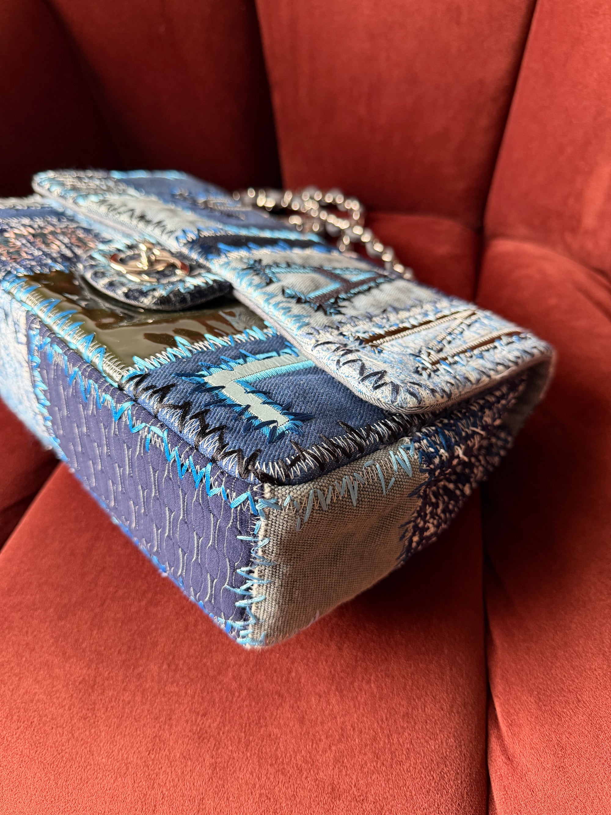 Chanel Jumbo Patchwork Single Flap (2014-15)