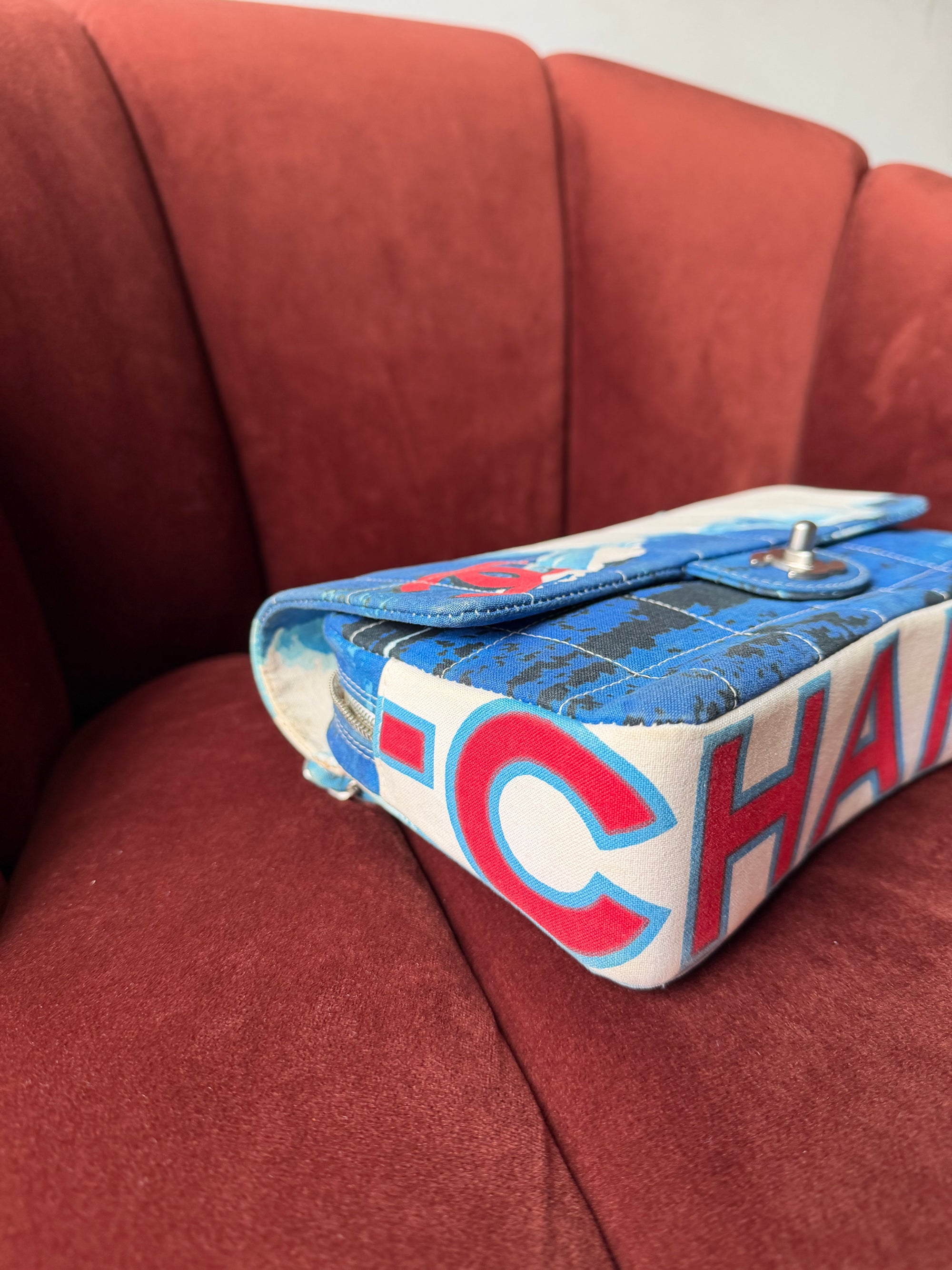 Chanel CC Beach Surf Line Flap (2002)