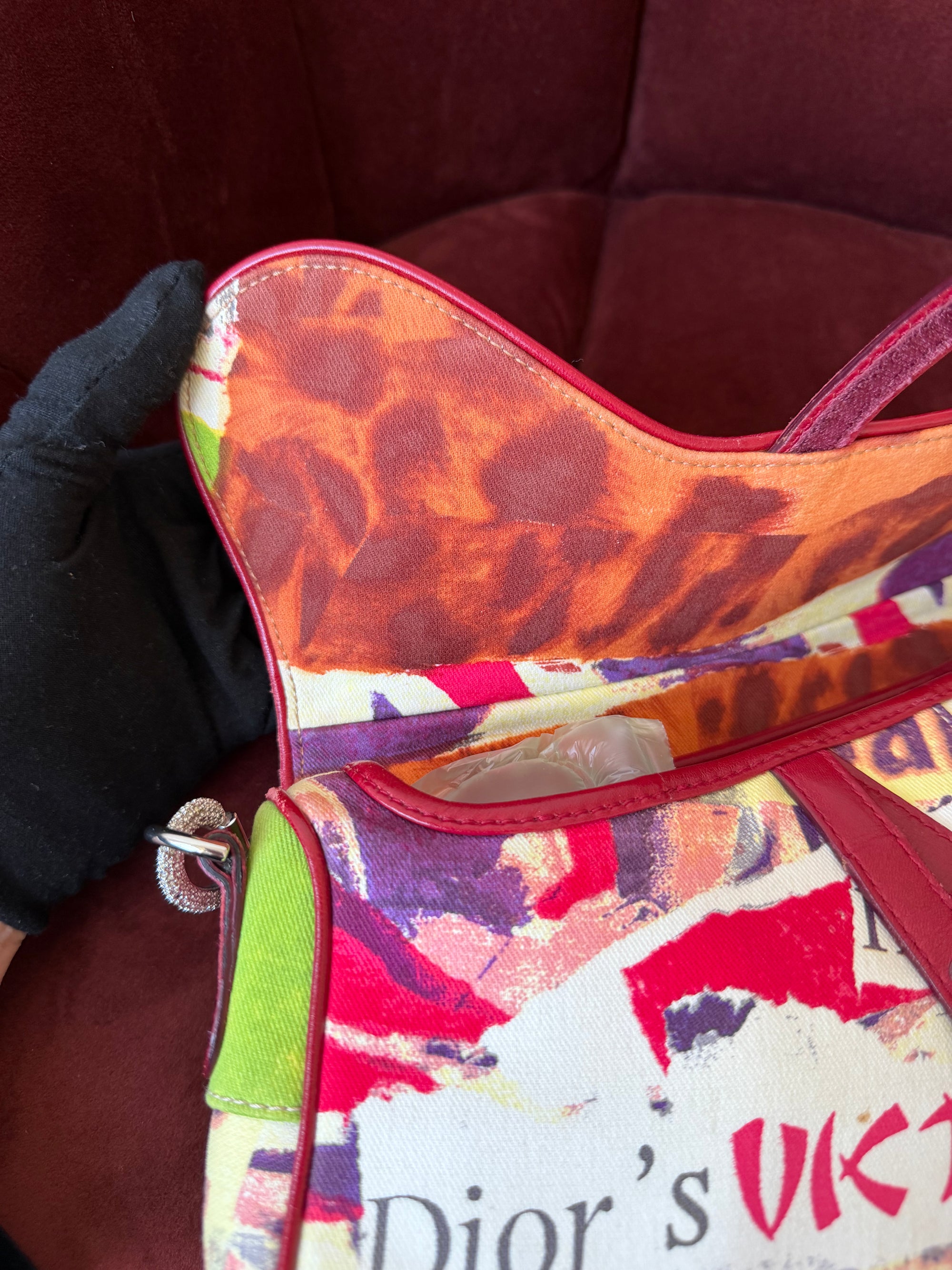 Dior By John Galliano Limited Edition Victim Saddle Bag (2003)