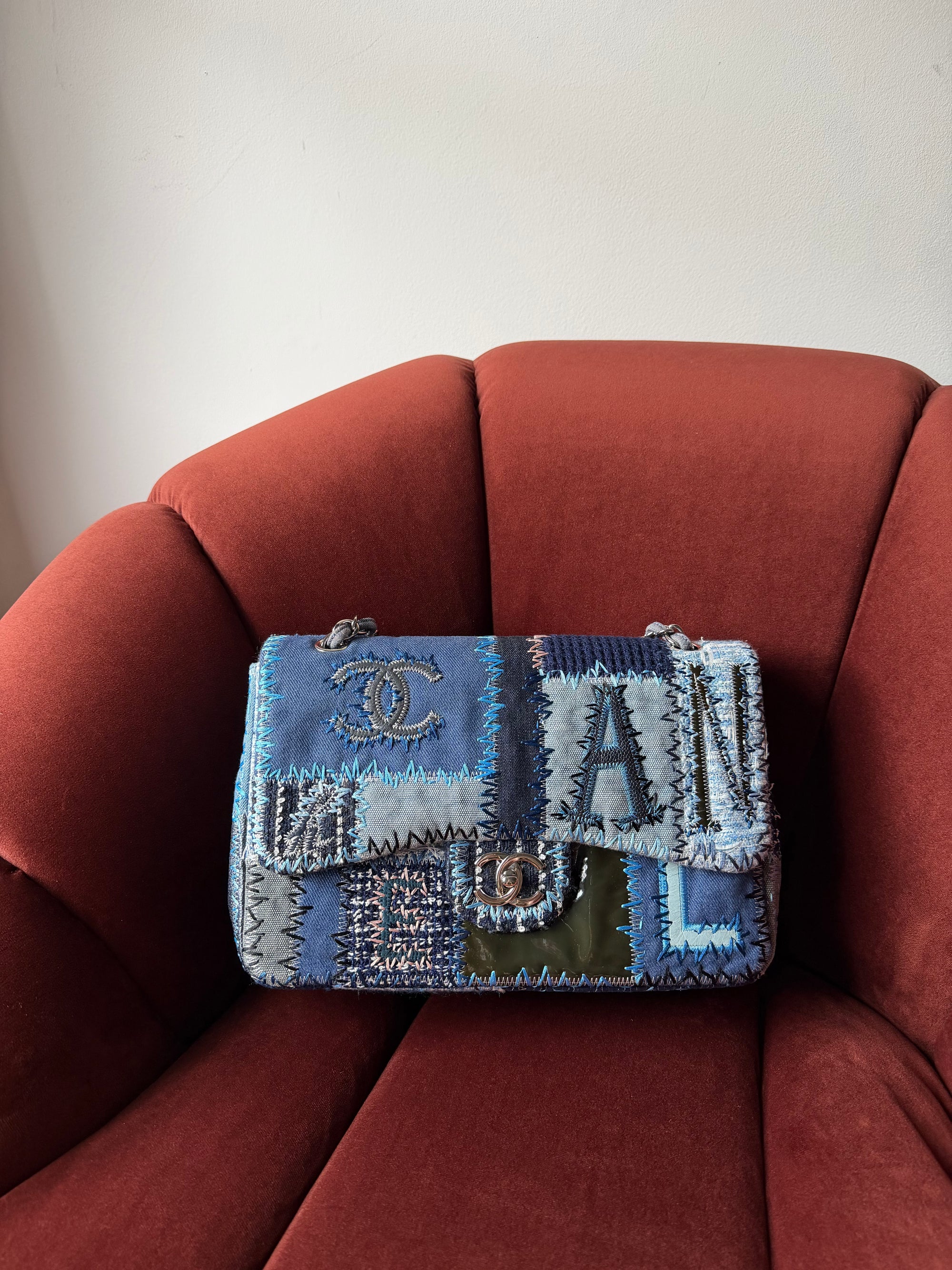 Chanel Jumbo Patchwork Single Flap (2014-15)
