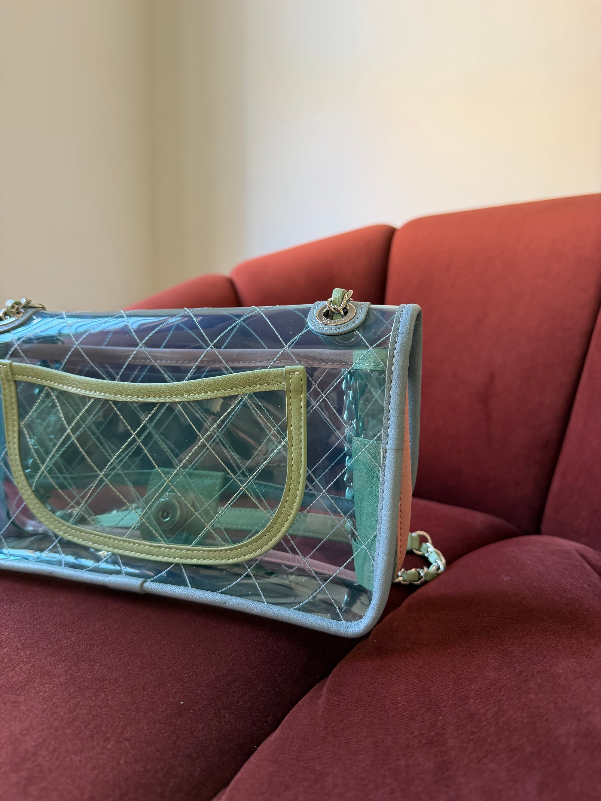 Chanel Medium PVC Coco Splash Flap (2018)