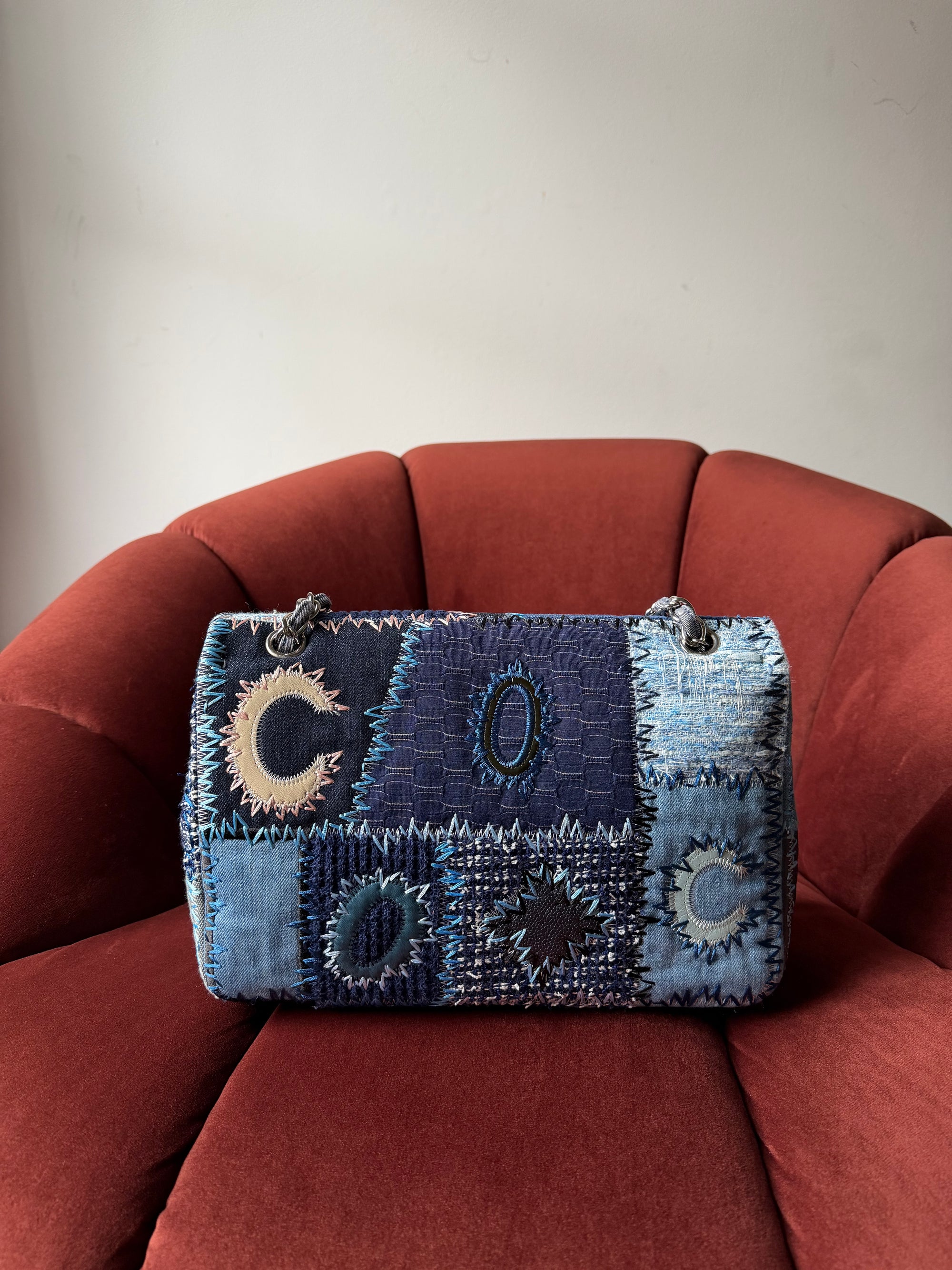 Chanel Jumbo Patchwork Single Flap (2014-15)