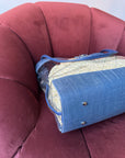 Chanel PVC Denim & Raffia Tote (2019)