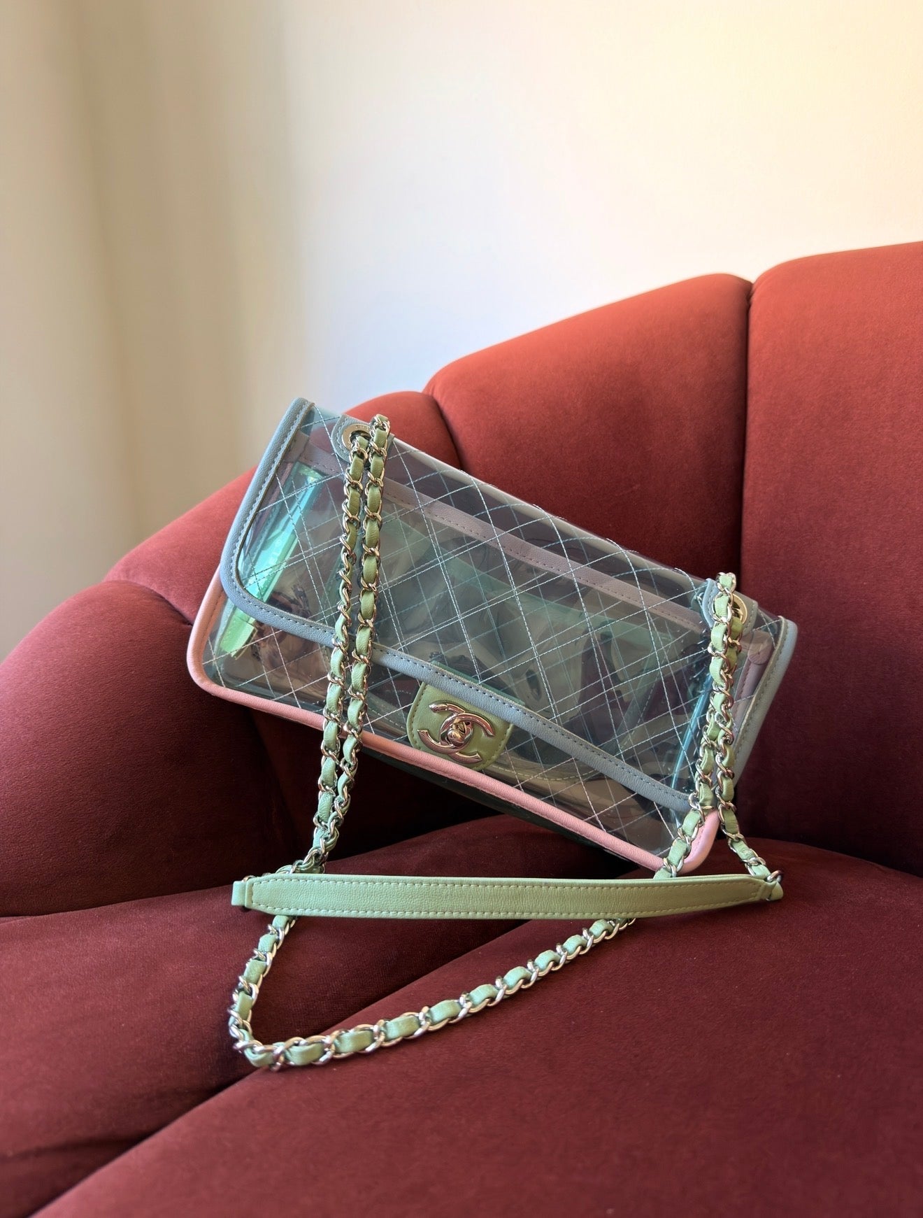 Chanel Medium PVC Coco Splash Flap (2018)