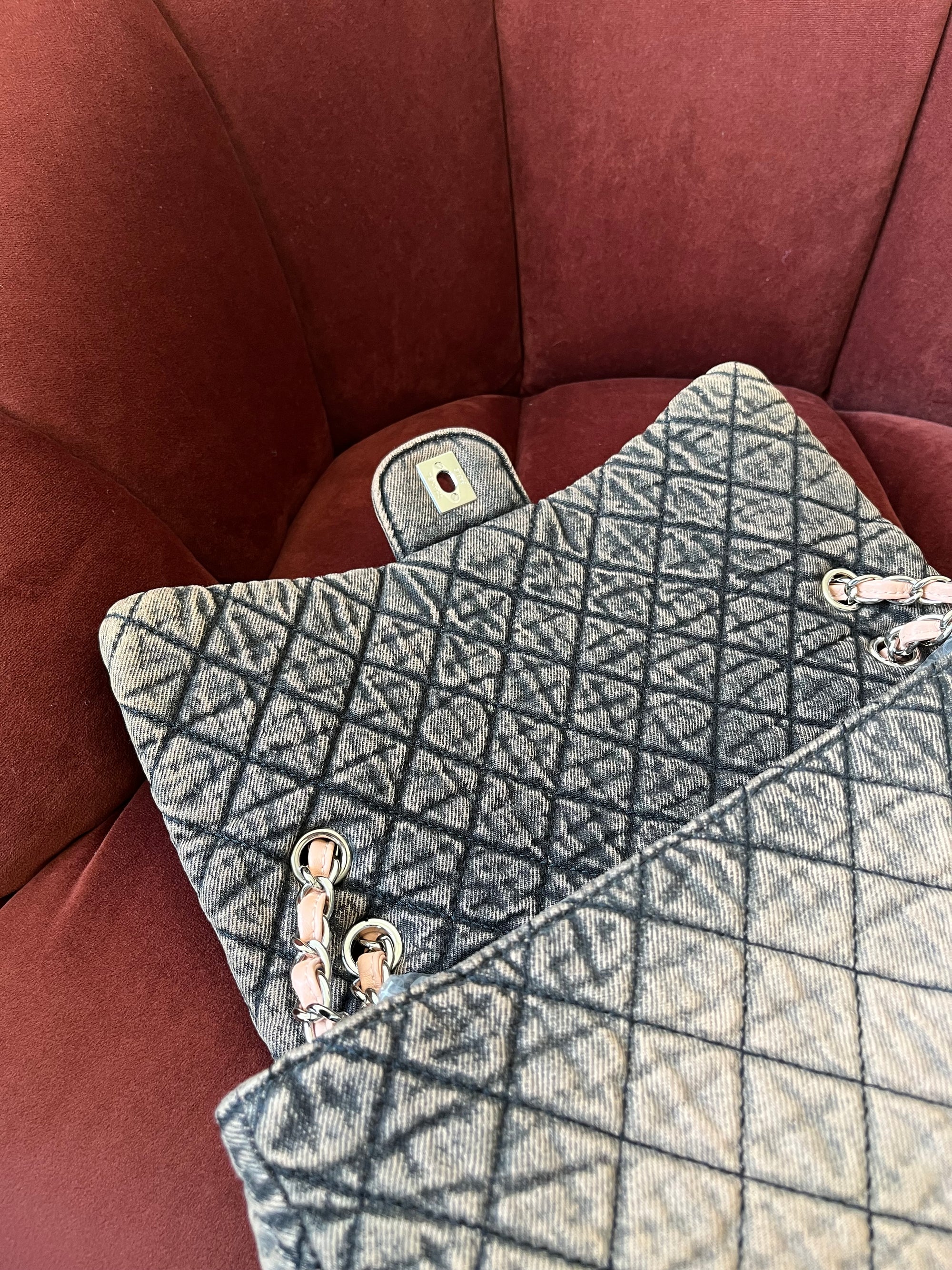 Chanel Jumbo Denimpression Single Flap (2017)