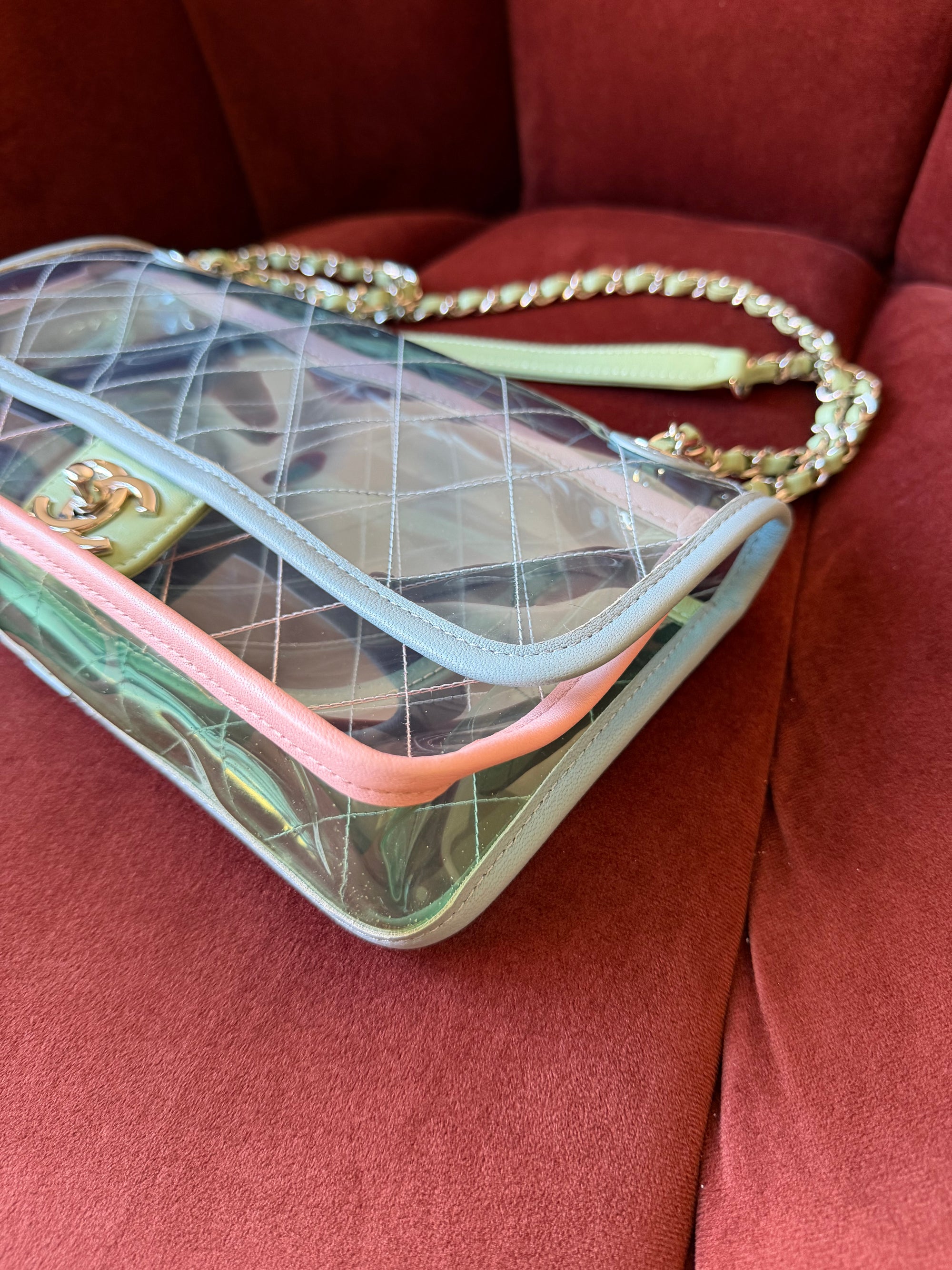 Chanel Medium PVC Coco Splash Flap (2018)