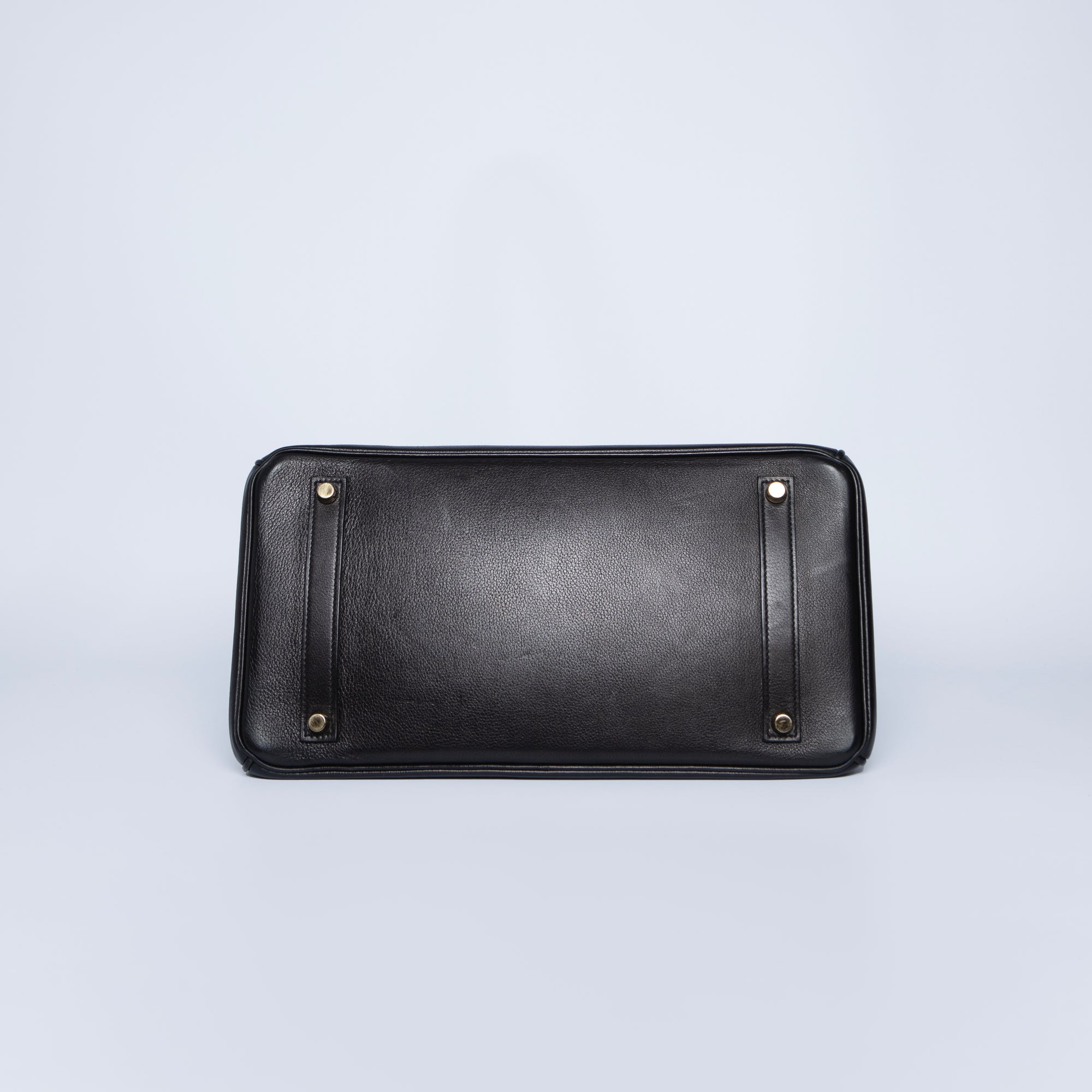 Hermès Birkin 35 In Black Evergrain Leather (2010)