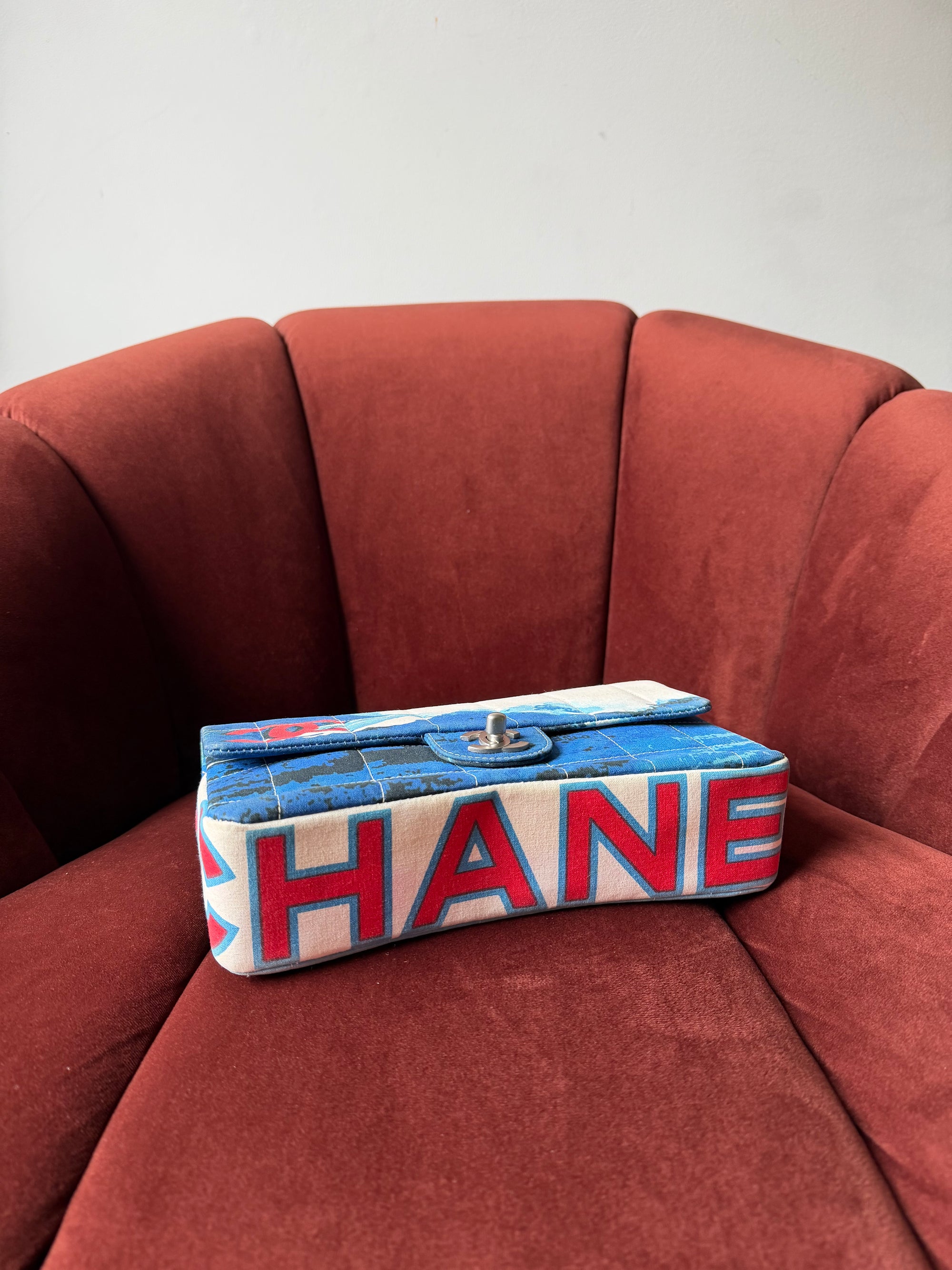 Chanel CC Beach Surf Line Flap (2002)