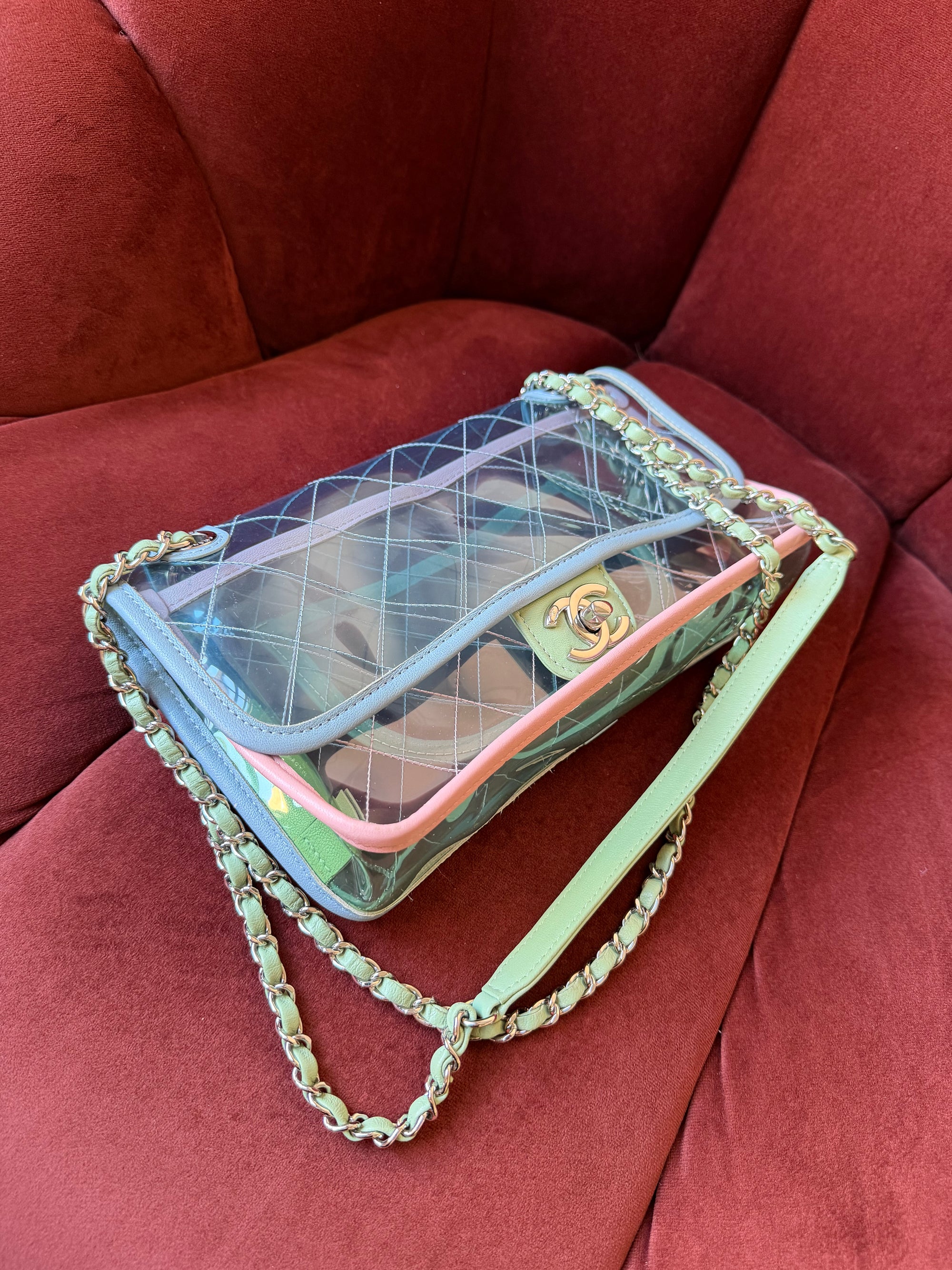 Chanel Medium PVC Coco Splash Flap (2018)