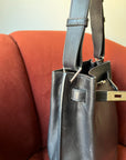 Hermès So Kelly 22 In Black Evercalf (2010)