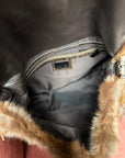 Fendi Vintage Mink & Python Mama Baguette