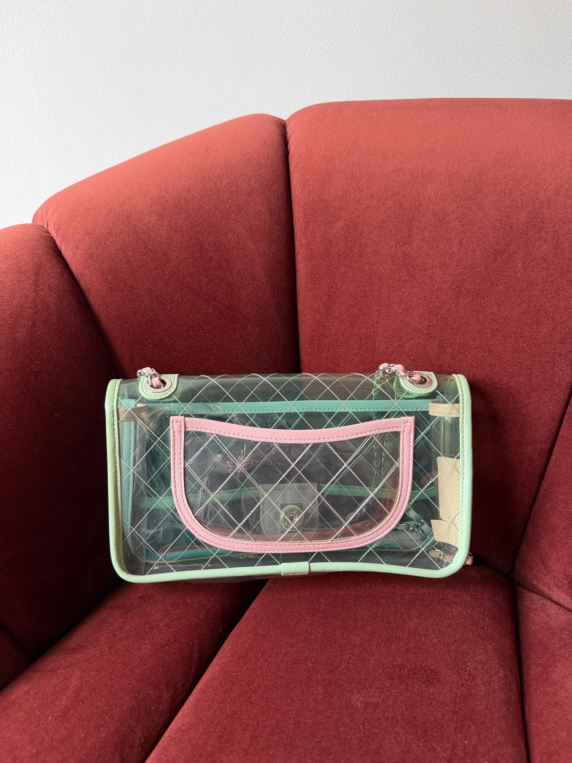 Chanel Medium PVC Coco Splash Flap (2018)