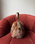 Fendi Vintage Mink & Python Mama Baguette