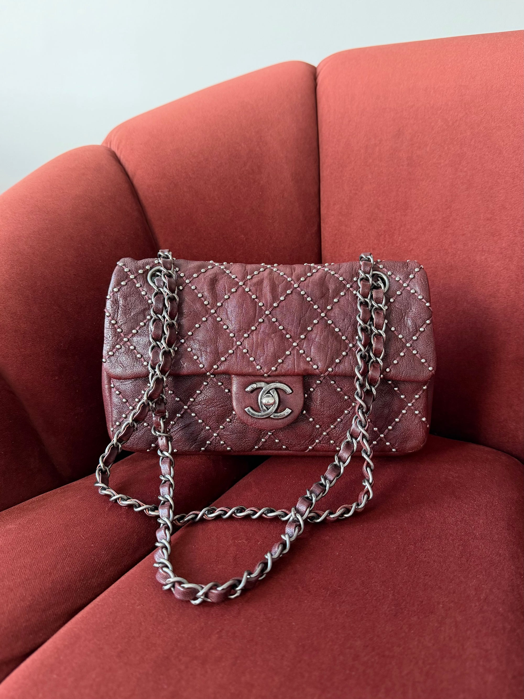 Chanel Paris-Dallas Métiers d'Art Studded Beauty Medium Flap (2014)