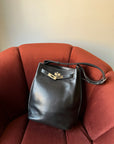 Hermès So Kelly 22 In Black Evercalf (2010)