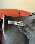 Hermès So Kelly 22 In Black Evercalf (2010)