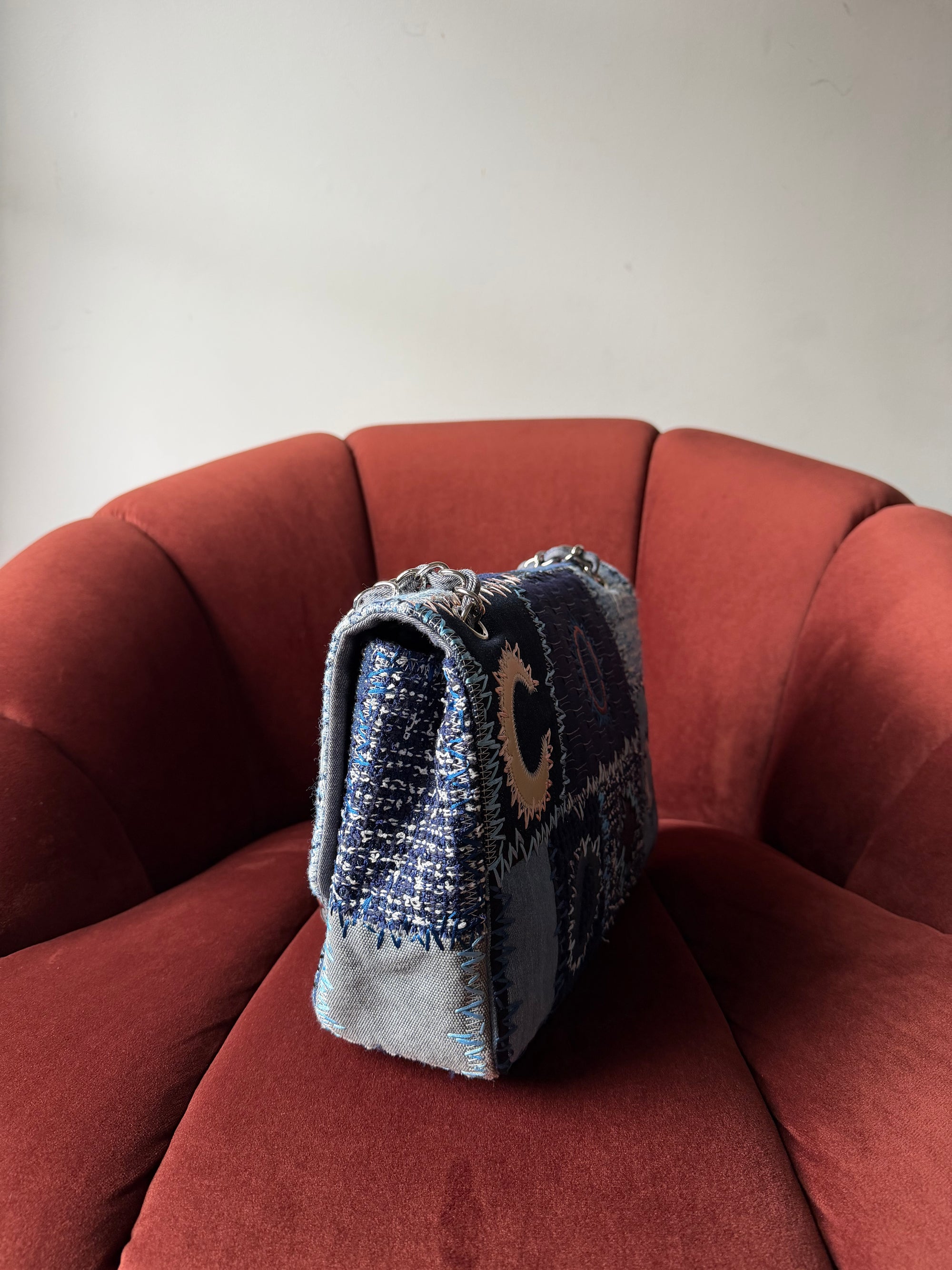 Chanel Jumbo Patchwork Single Flap (2014-15)