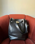 Hermès So Kelly 22 In Black Evercalf (2010)