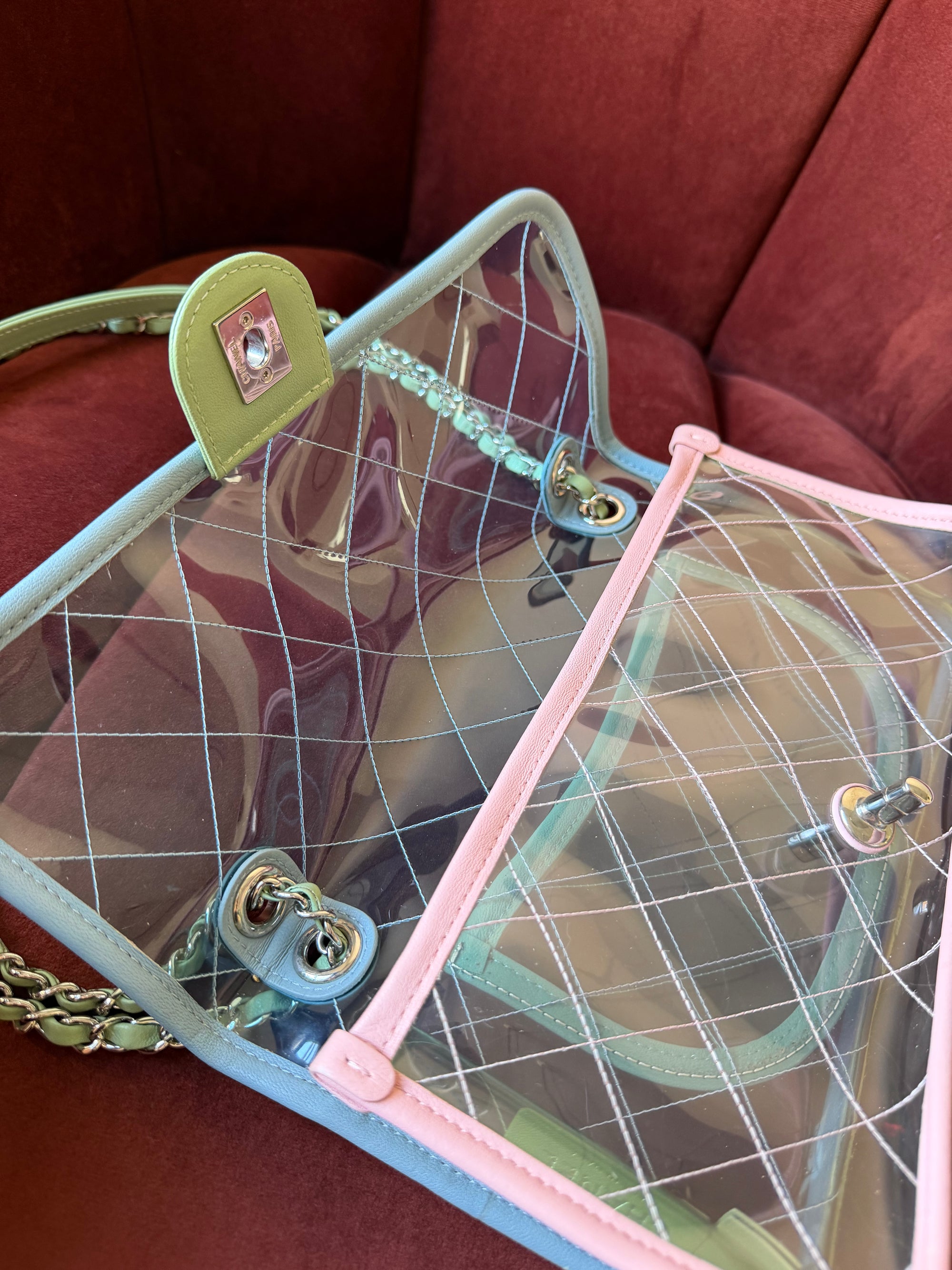 Chanel Medium PVC Coco Splash Flap (2018)