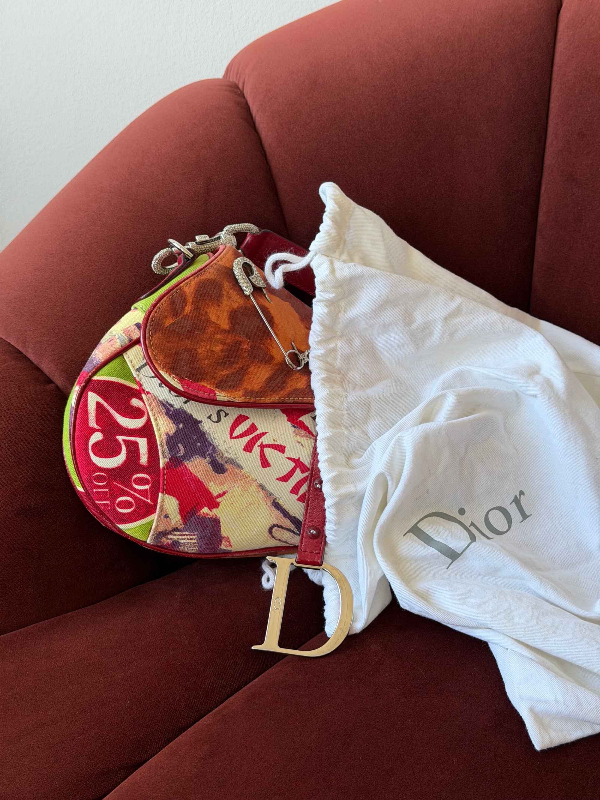 Dior By John Galliano Limited Edition Victim Saddle Bag (2003)