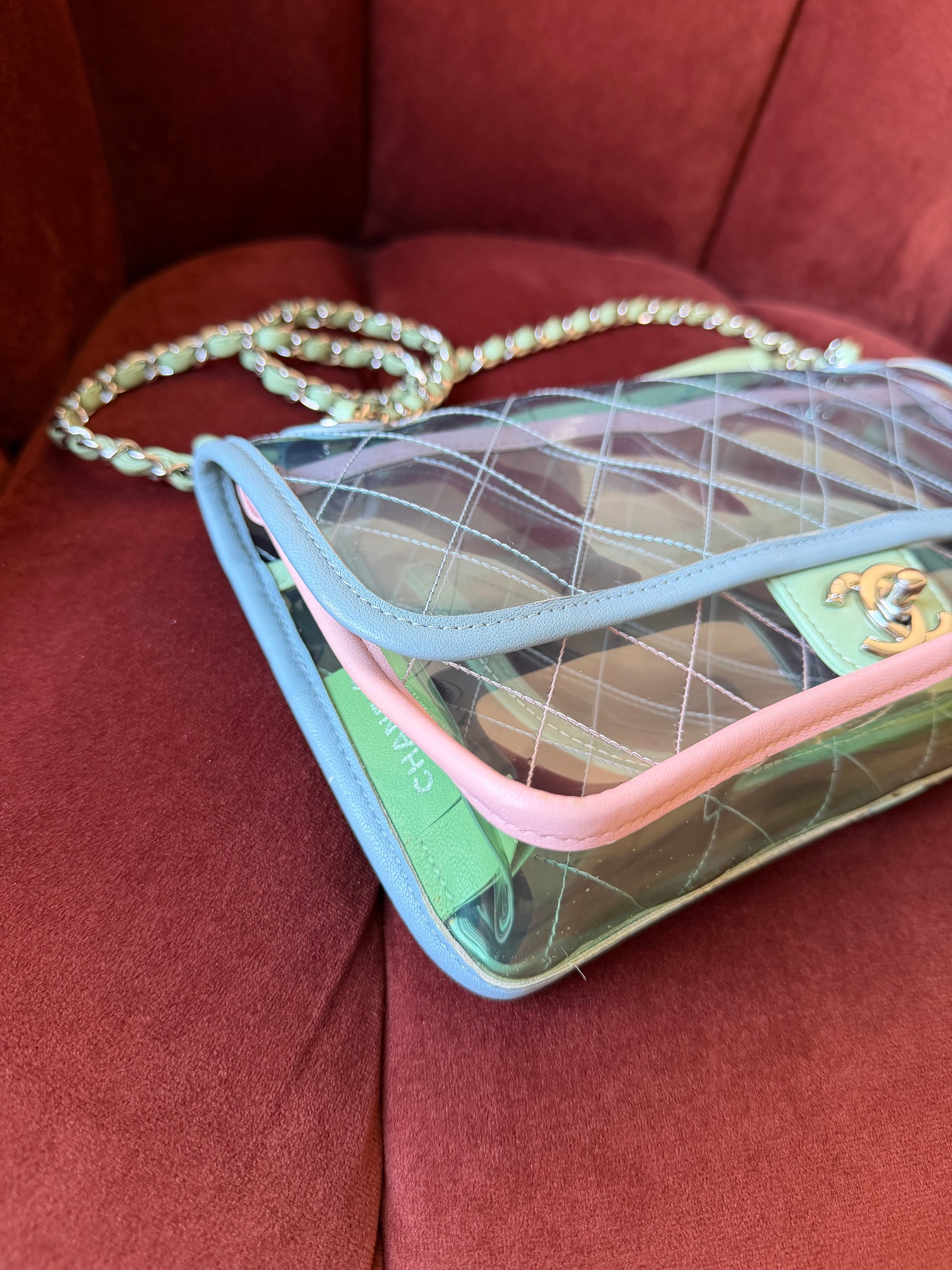 Chanel Medium PVC Coco Splash Flap (2018)