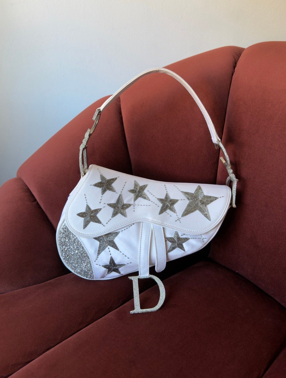 Christian Dior by John Galliano — “USA” 10th Anniversary Limited Edition Saddle Bag (2006)